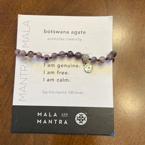Mala and Mantra bracelet.